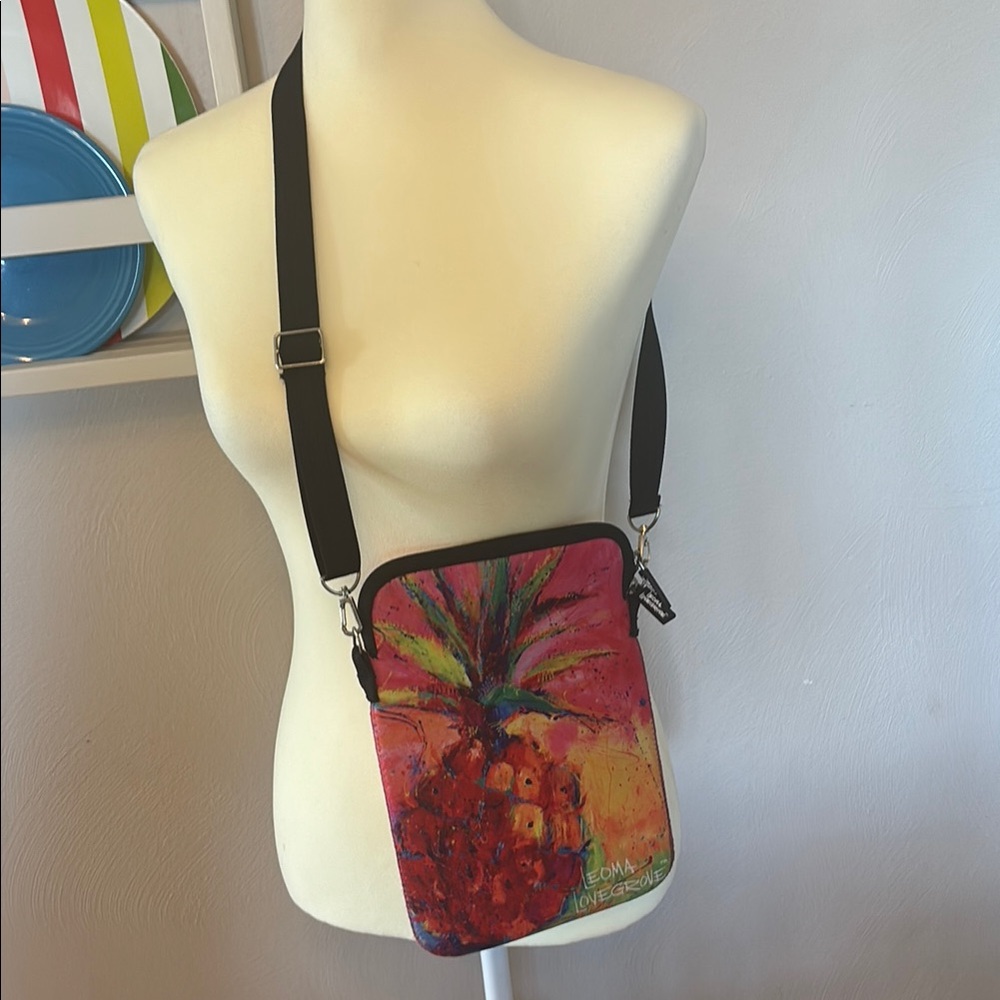 Leoma Lovegrove Colorful Pineapple Crossbody Bag